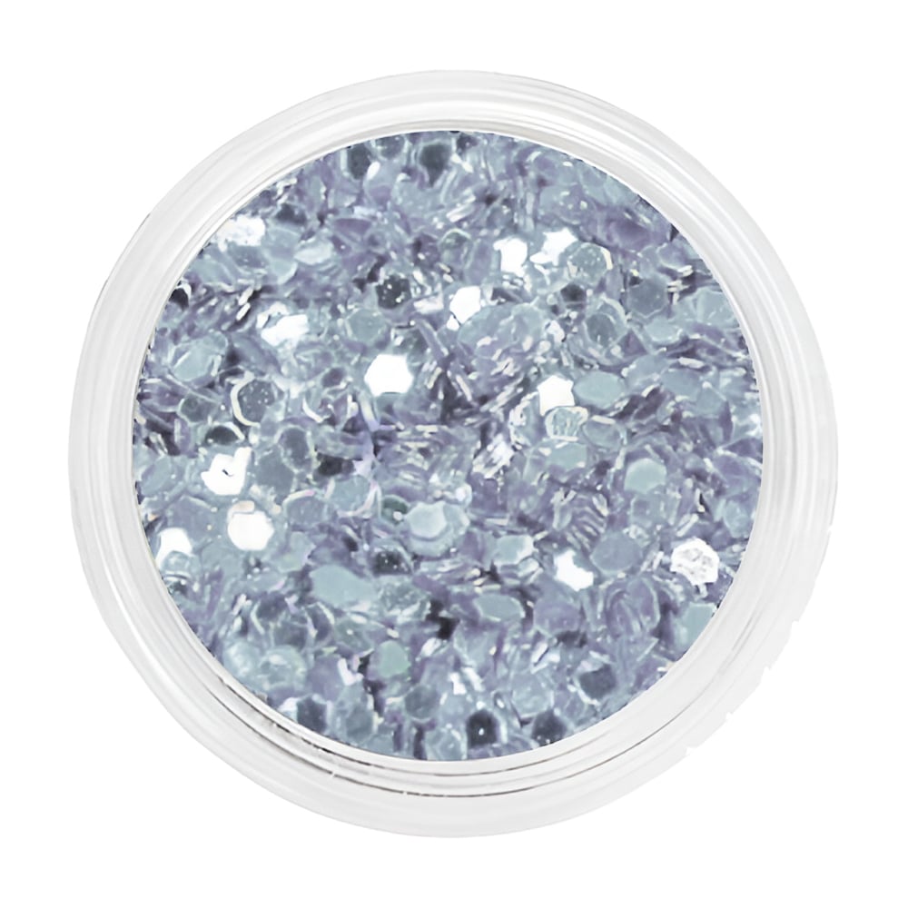 Паєтки для декору нігтів Nails Molekula Professional Sequins For Nails, Silver, 3 г